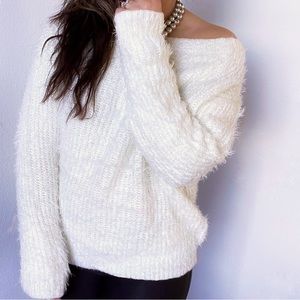 Oversized, Fuzzy Sweater